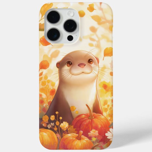 Otter Pumpkin Patch Case-Mate iPhone Hülle (Rückseite)