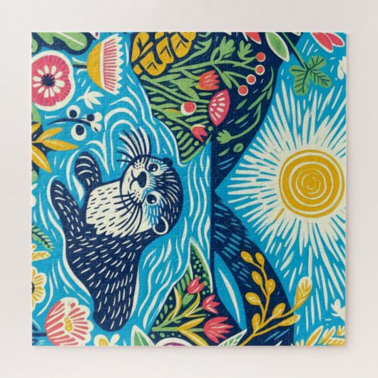 Otter Puzzle (Horizontal)