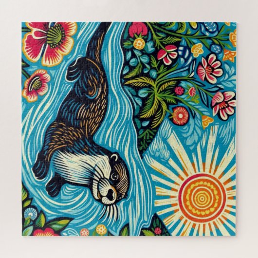 Otter Puzzle (Horizontal)