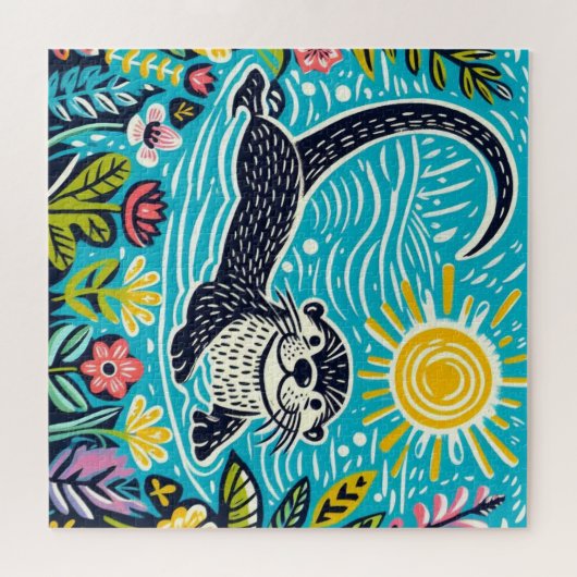 Otter Puzzle (Horizontal)