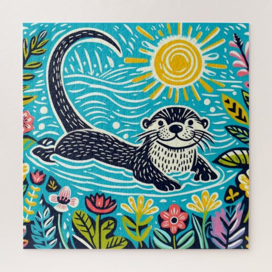 Otter Puzzle (Vertikal)