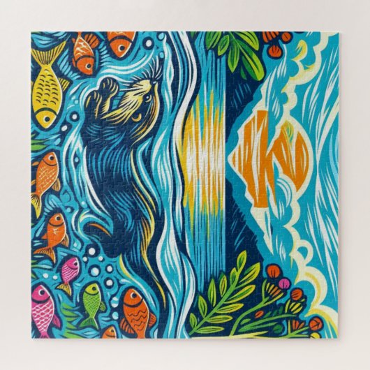 Otter Puzzle (Horizontal)