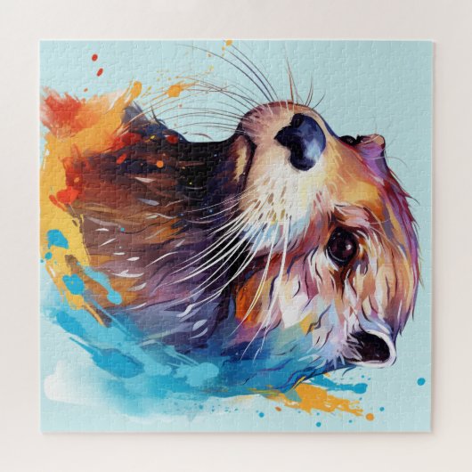 Otter Puzzle (Horizontal)