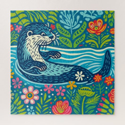 Otter Puzzle (Vertikal)