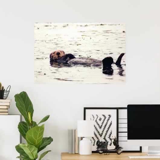 Otter Raft Poster (Heimbüro)