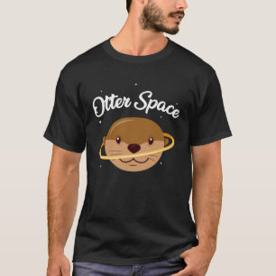 Otter Raum Riesenotter Planet Fisch Otter Raum T-Shirt