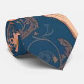 Otter Retro Personalisiertes Muster Krawatte (Gerollt)