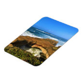 Otter Rock at Devil's Punchbowl Staat Park, Oregon Magnet (Linke Seite)