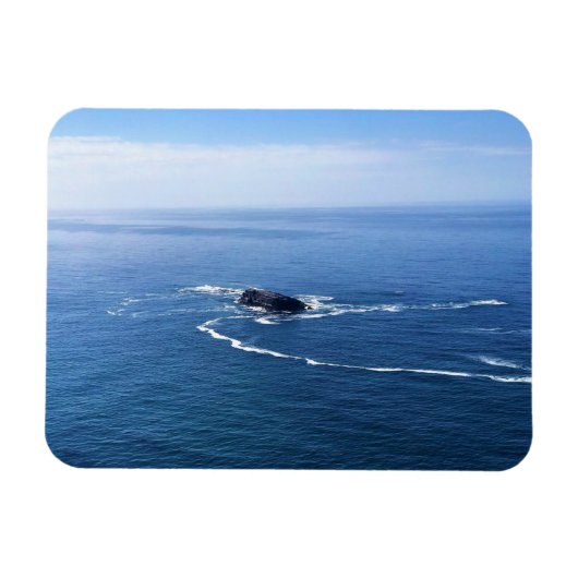 Otter Rock, Cape Foulweather, Newport, Oregon Magnet (Horizontal)