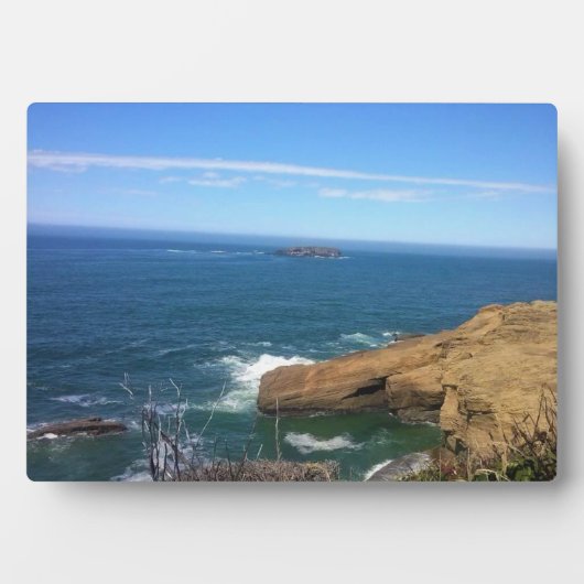 Otter Rock, Oregon Coast Fotoplatte (Vorderseite)