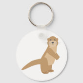 Otter Schlüsselanhänger (Rückseite)