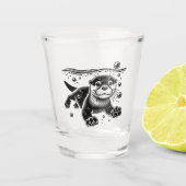 Otter Schnapsglas (Vorderseite)