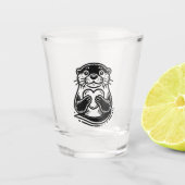 Otter Schnapsglas (Vorderseite)