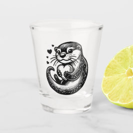 Otter Schnapsglas
