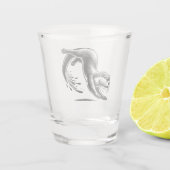 Otter Schnapsglas (Rückseite)