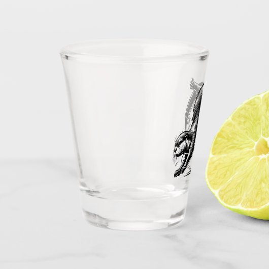 Otter Schnapsglas (Links)