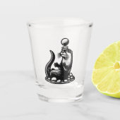 Otter Schnapsglas (Vorderseite)