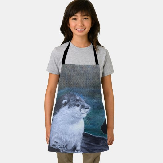 Otter-Schürze für Kinder Schürze (Insitu)