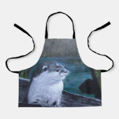 Otter-Schürze für Kinder Schürze (Vorderseite)