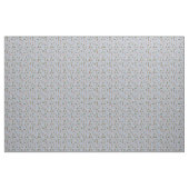 Otter & Seerosen auf Hellblau Stoff (Yard (91,4 cm))