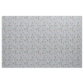 Otter & Seerosen auf Hellblau Stoff (Fat Quarter (45,7 x 55,9 cm))
