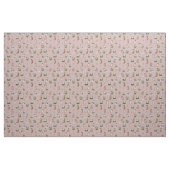 Otter & Seerosen auf Hellgrau-Rosa Stoff (Fat Quarter (45,7 x 55,9 cm))