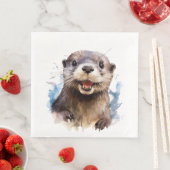 Otter Serviette (Beispiel)