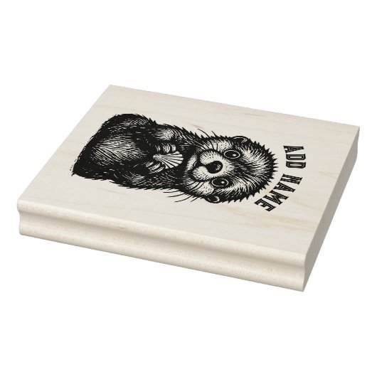 Otter & Shell  Gummistempel (Stempel)