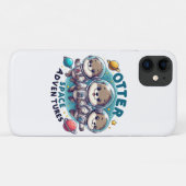 Otter Space Abenteuer Case-Mate iPhone Hülle (Rückseite (Horizontal))