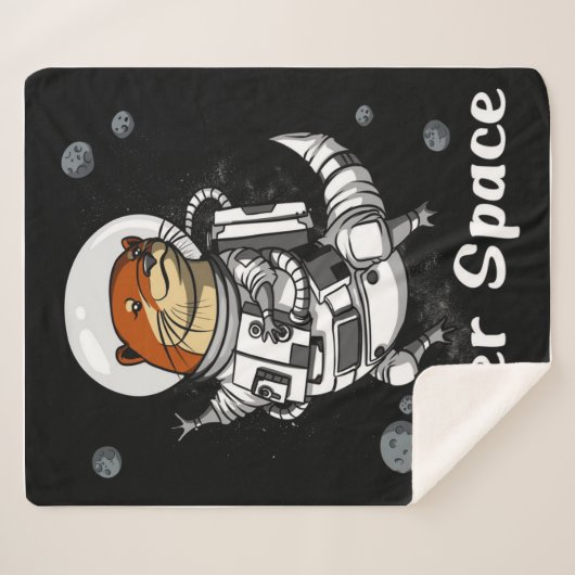 Otter Space Sherpadecke (Vorderseite (Horizontal))
