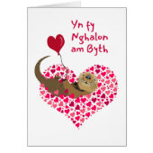 Otter St. Dwynwen's Day Yn fy Nghalon am Byth (Vorne)