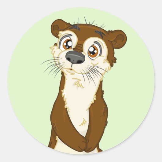 Otter Sticker (Vorderseite)
