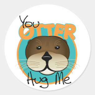 Otter Stickers