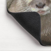 Otter-stillstehende Mausunterlage Mousepad (Ecke)