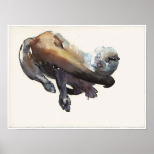 Otter-Studie I - 'Talisker Poster