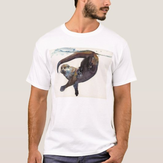 Otter-Studie II - 'Talisker T-Shirt (Vorderseite)