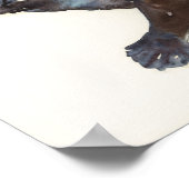 Otter Study II -'Talisker' Poster (Ecke)