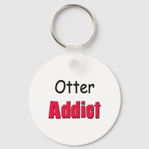 Otter-Süchtiger Schlüsselanhänger