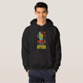 Otter Süße Tier Sea Otters Spaß 2 Hoodie (Vorne ganz)