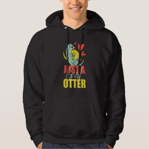 Otter Süße Tier Sea Otters Spaß 2 Hoodie