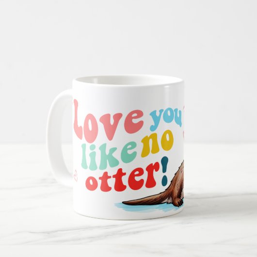Otter Tasse (Vorderseite Links)