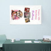 Otter Themed Girls Geburtstagsparty Foto Banner (Messeveranstaltung)