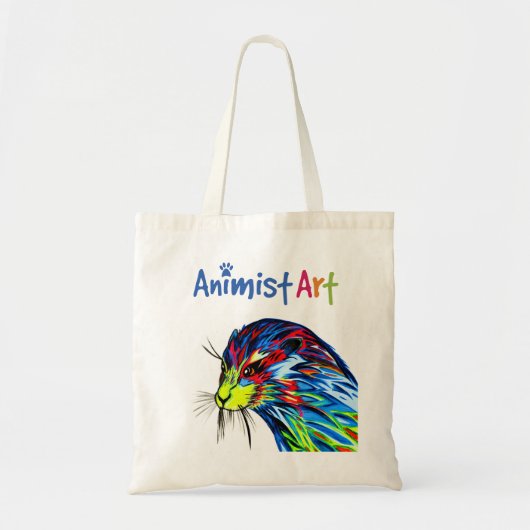 Otter Tote Tasche von Animist Art (Vorne)