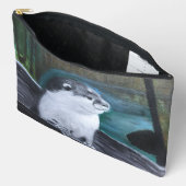 Otter Travel Pouch Cosmetic Toiletry Bag Zubehörtasche (Offen)
