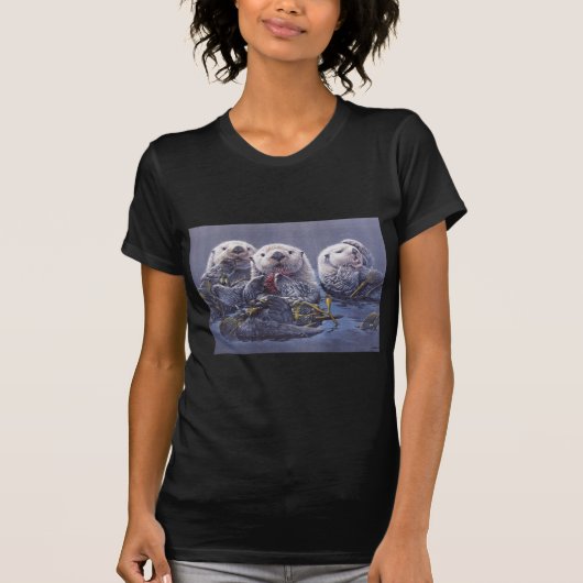 Otter-Trio T-Shirt (Vorderseite)
