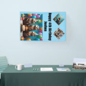 Otter Triplets Birthday Party, Banner (Messe)