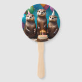 Otter Triplets Birthday Party, Fächer (Vorderseite)