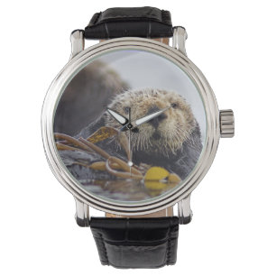 Otter-Überraschungs-Uhr Armbanduhr