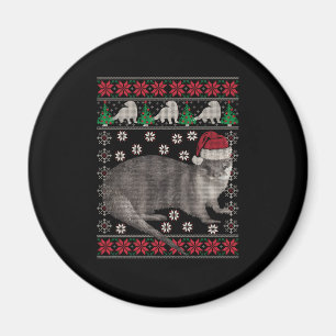 Otter Uganda Sweat Animal Holiday Xmas Magnet