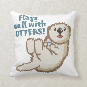 Otter-Umarmungs-Wurfs-Kissen Kissen
